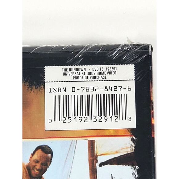 The Rundown (DVD, 2004, Full Screen Edition) The Rock Brand New - Picture 4 of 7